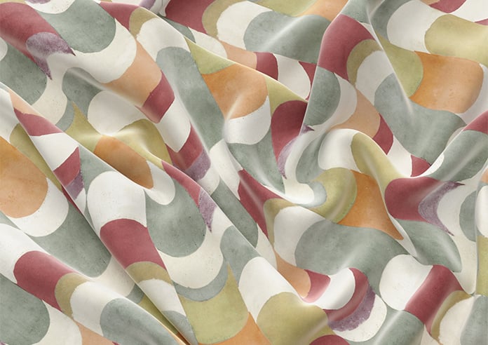 Castillo Velvet, Vitality - Motorised Roman Blind - Image 4